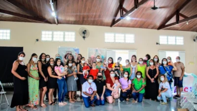 Secretaria de Saúde realiza confraternização com mães e gestantes