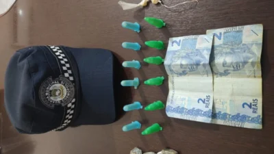 Homem acusado de tráfico é detido pela Guarda Municipal