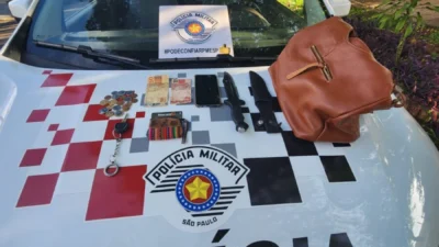 Acusado de roubo é preso pela Polícia Militar no Centro da cidade