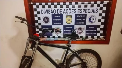 Suspeito é preso acusado de tráfico de entorpecentes