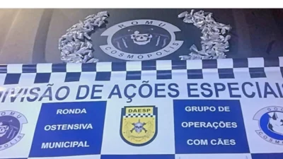 Dupla é presa pela ROMU com 130 pinos de cocaína