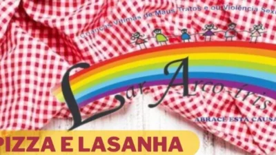 Pizza e Lasanha Solidária em prol do Lar Arco-Íris