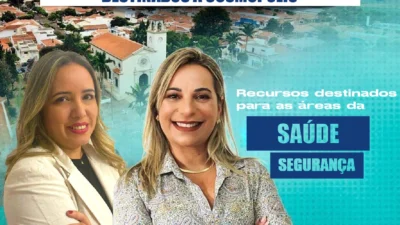 Deputada Federal Policial Katia Sastre destina R$ 680 mil para Cosmópolis