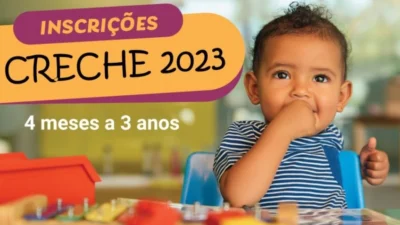 Educação abre inscrições para creche 2023 a partir de quinta-feira (23)