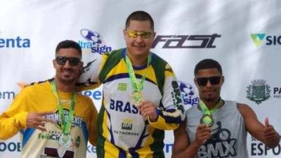 Cosmopolenses são campeões na ‘Copa Paulínia de Bicicross 2023’