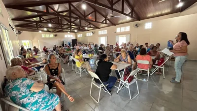 Terceira Idade de Cosmópolis participa de palestra sobre ansiedade