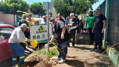Plantio de ipês marca o ‘Dia da Síndrome de Down’ em Cosmópolis