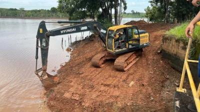 Obras emergenciais na região da ETA e às margens do Pirapitingui já começaram