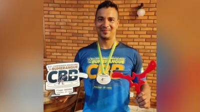 Cosmopolense é premiado em campeonato nacional de bumerangue
