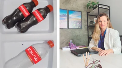 Entenda a diferença entre a água com gás e o refrigerante. Eles podem ser consumidos durante a refeição?