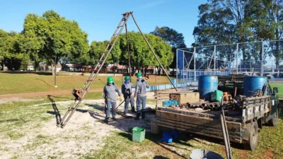 Trabalhos para novo reservatório de água da Vila Cosmo têm início