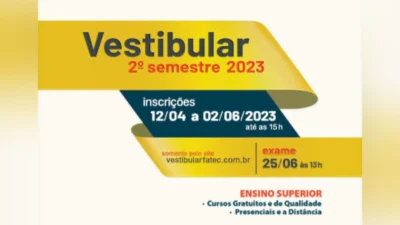 Vestibular das Fatecs oferta 2,7 mil vagas em cursos gratuitos na região de Campinas