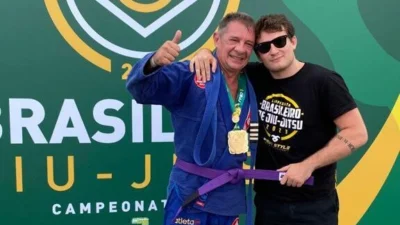Sócio de empresa Cosmopolense conquista título de campeão brasileiro master no Jiu Jitsu
