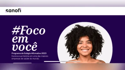 Sanofi prorroga inscrições do programa de estágio afirmativo até 19/06