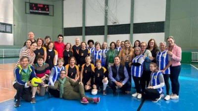 Cosmópolis sedia jogos classificatórios de voleibol da terceira idade