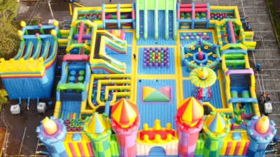 Parque D. Pedro Shopping recebe o maior castelo inflável da América Latina