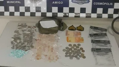 Guarda Municipal localiza mais de 200 porções de entorpecentes no Cidade Alta