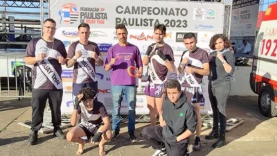 Atletas cosmopolenses se destacam em Campeonato Amador de Muay Thai