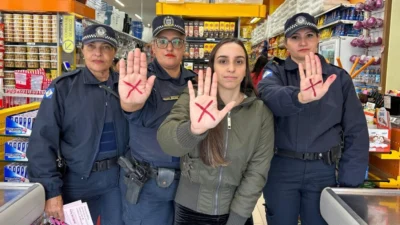 Guardas Municipais femininas marcam ações de encerramento do ‘Agosto Lilás’