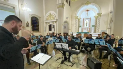 Concerto da Banda Municipal celebrou os 108 anos de fundação da ‘Igreja Matriz’