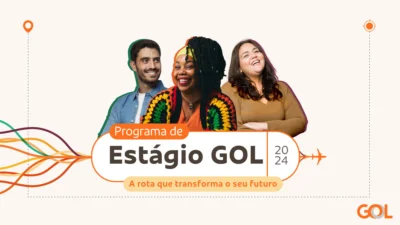 GOL abre inscrições para Programa de Estágio 2024