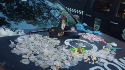 Grande quantidade de drogas é apreendida pela Guarda Municipal durante operação de combate ao tráfico