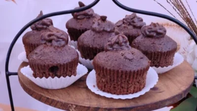 Cupcake de chocolate para fazer com as crianças