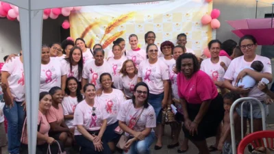 Projeto ‘Plante_com_amor_colha_o_bem’ realiza campanha de prevenção ao câncer de mama na comunidade