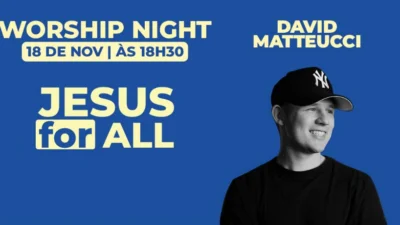 Jesus for all acontece no próximo dia 18/11