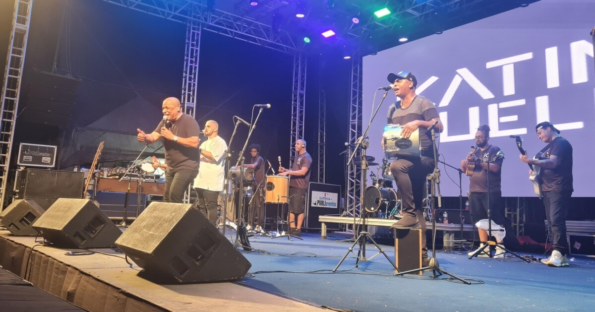 Com samba e pagode, Katinguelê agita a segunda noite de comemoração do ...