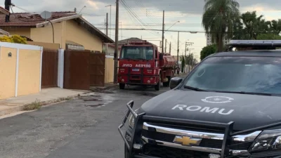 Ninho de Maritacas causa princípio de incêndio em residência