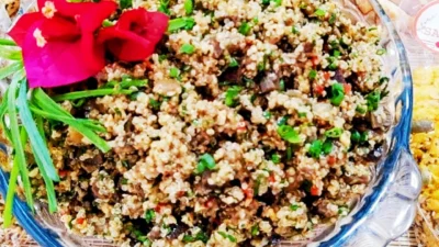 Salada de Quinua com Frutas Secas