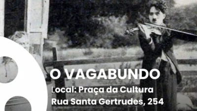 Hoje tem exibição de dois filmes clássicos de Charles Chaplin na ‘Praça da Cultura’
