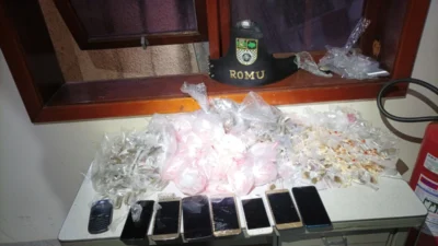 Guarda Municipal localiza grande quantidade de drogas e prende indivíduo acusado de tráfico
