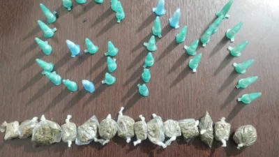 Guarda Municipal apreende buchas de maconha e pinos de cocaína