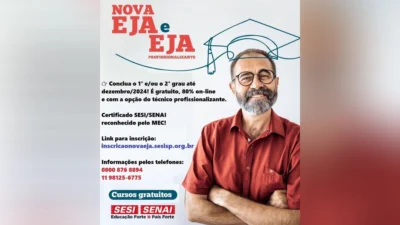 SESI-SP oferece oportunidade para a nova EJA e nova EJA profissionalizante