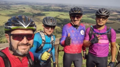 Pedal de cicloturismo leva aventureiros para a Serra do Itaqueri na região de Rio Claro