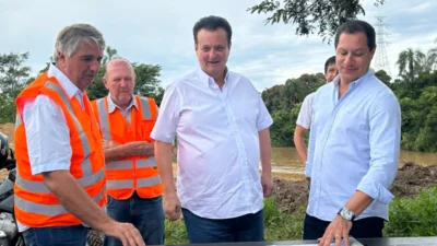 Cosmópolis recebe Gilberto Kassab para visita à obra da Avenida José Felisbino