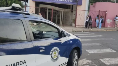 Guarda Municipal faz trabalho de segurança e proteção nas escolas de Cosmópolis