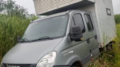 Caminhão baú furtado é localizado pela Guarda Municipal