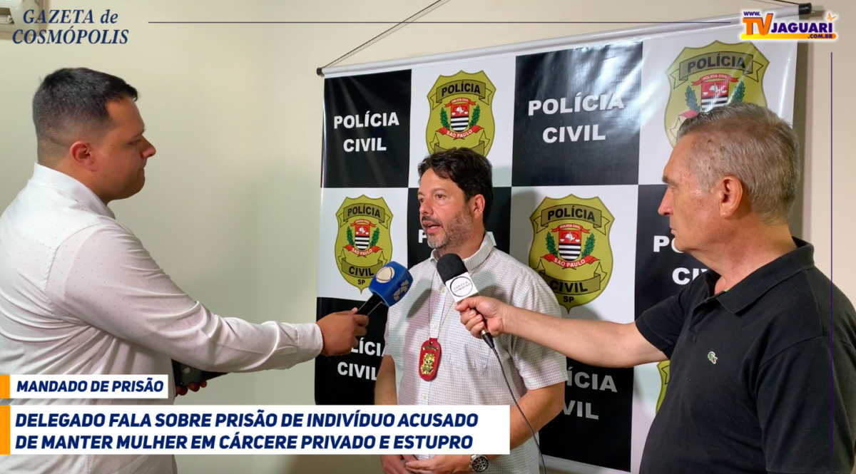 Delegado Fala Sobre Prisão De Indivíduo Acusado De Manter Mulher Em Cárcere Privado E Estupro 8524