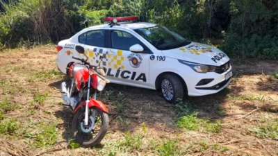 Polícia Rodoviária recupera moto furtada em Cosmópolis