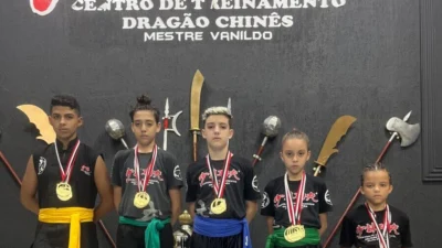 CT Dragão Chinês conquista 14 medalhas de ouro em campeonato