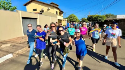 1ª Caminhada pela Conscientização do Autismo reúne moradores em Cosmópolis