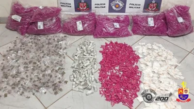 Menor de 15 anos é detido com 2,5 kg de entorpecentes no Parque Ester