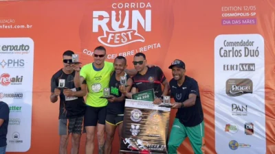 Cosmópolis celebra o Dia das Mães com a primeira edição da ‘Run Fest’