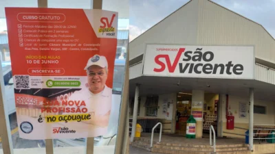 São Vicente realiza curso gratuito para Formação em Açougue, em Cosmópolis