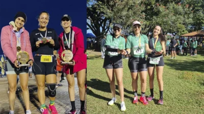 Esporte abraça a jornada de mãe e filhas rumo ao bem-estar