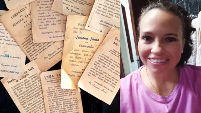 Lembrancinhas festivas antigas