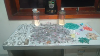 ROMU apreende grande quantidade de entorpecentes no Parque Ester